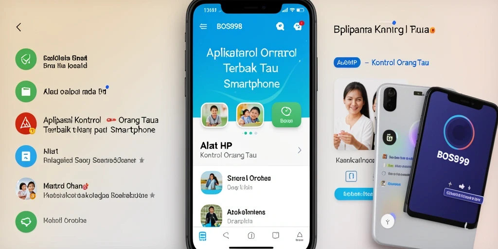 Screenshot utama BOS898 menampilkan antarmuka kontrol orang tua yang intuitif.