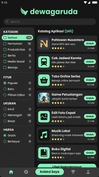 dewagaruda | Katalog Aplikasi Populer & Uji Coba Terlengkap Indonesia